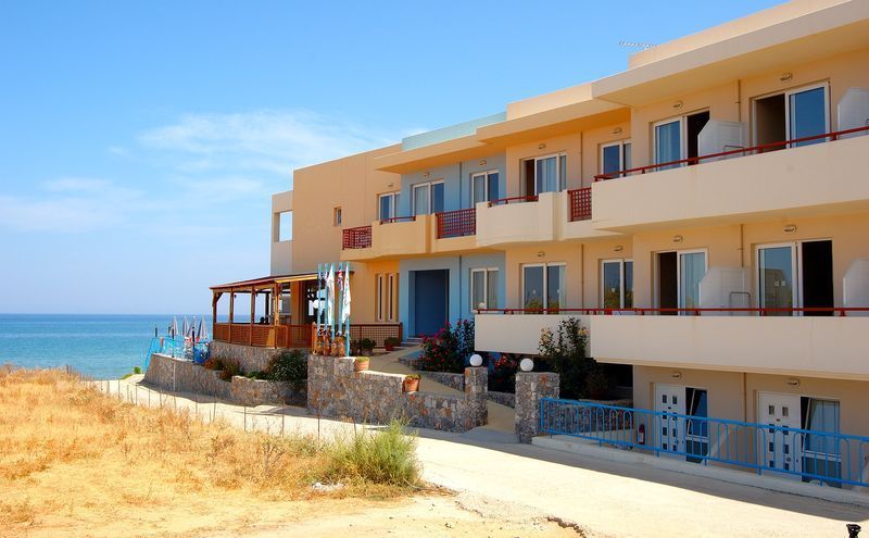 Danaos Beach Apartments Sfáka Dış mekan fotoğraf